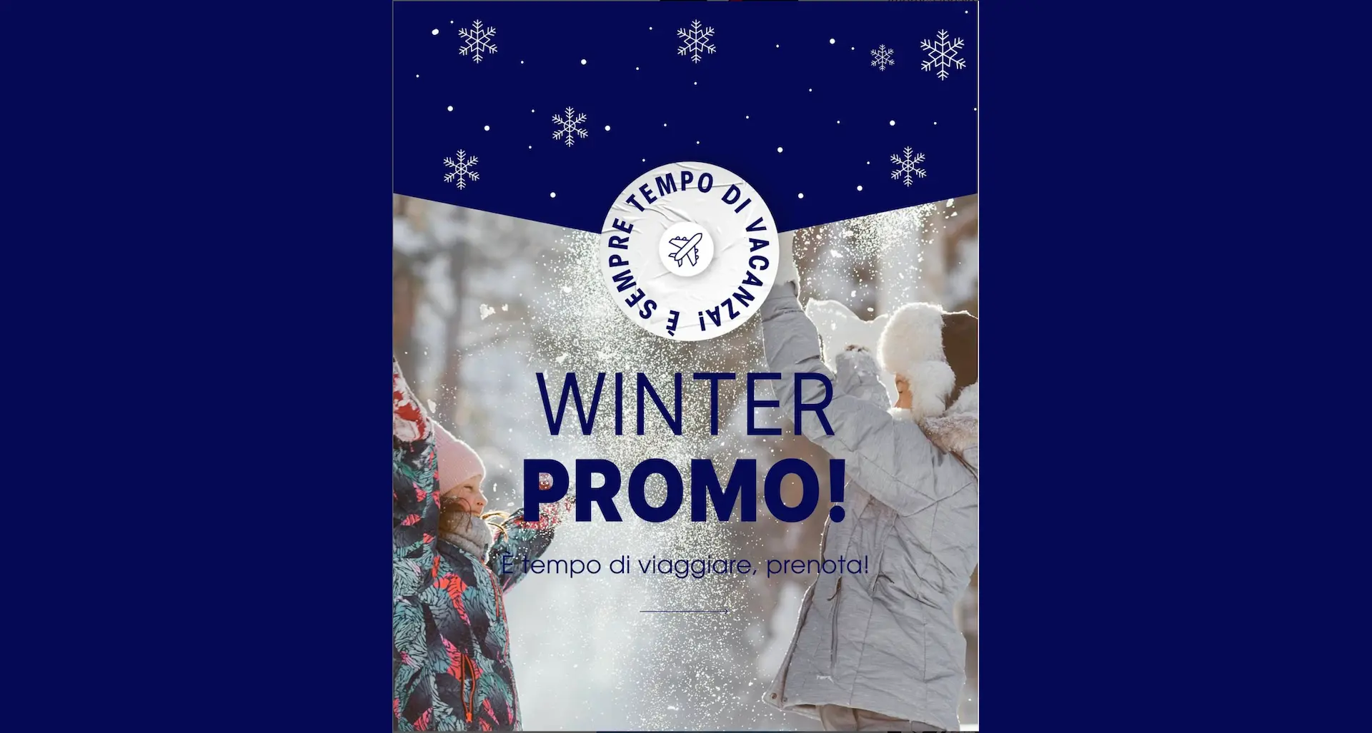 Winter Promo, Zeit zu reisen ... -15 %