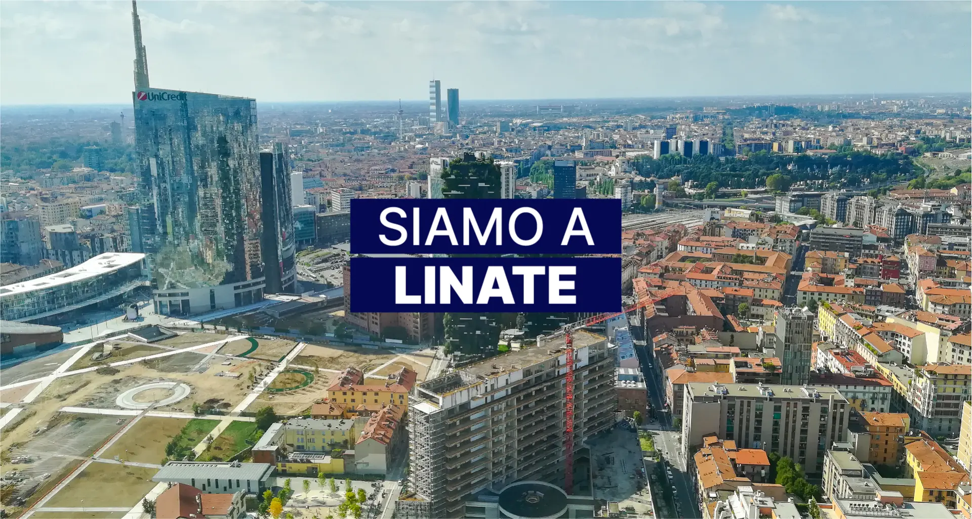 WIR SIND IN LINATE!