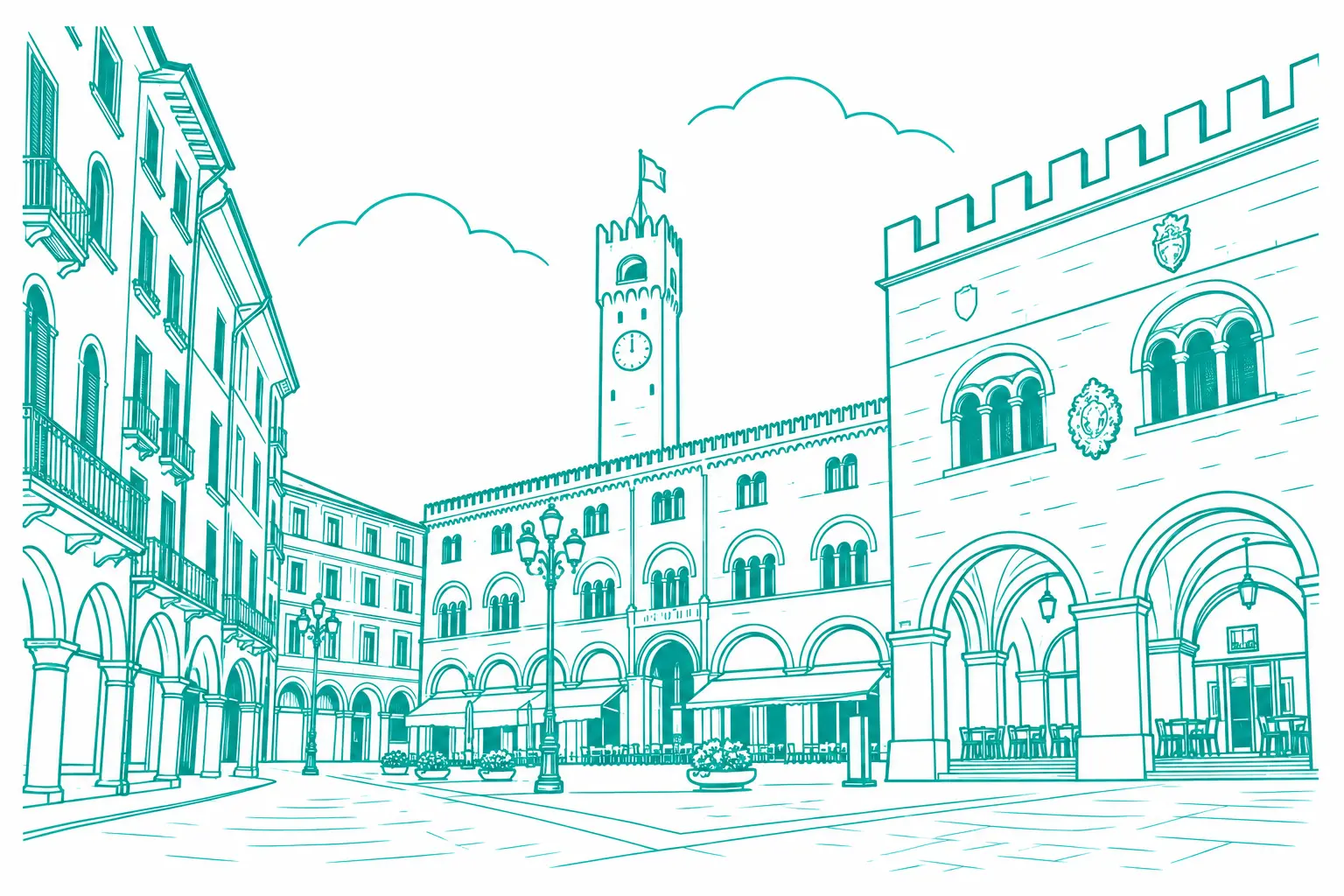 Parkplatz Flughafen Treviso Antonio Canova (TSF): bequem, sicher und günstig